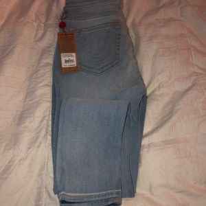 Curvy skinny true religion jeans